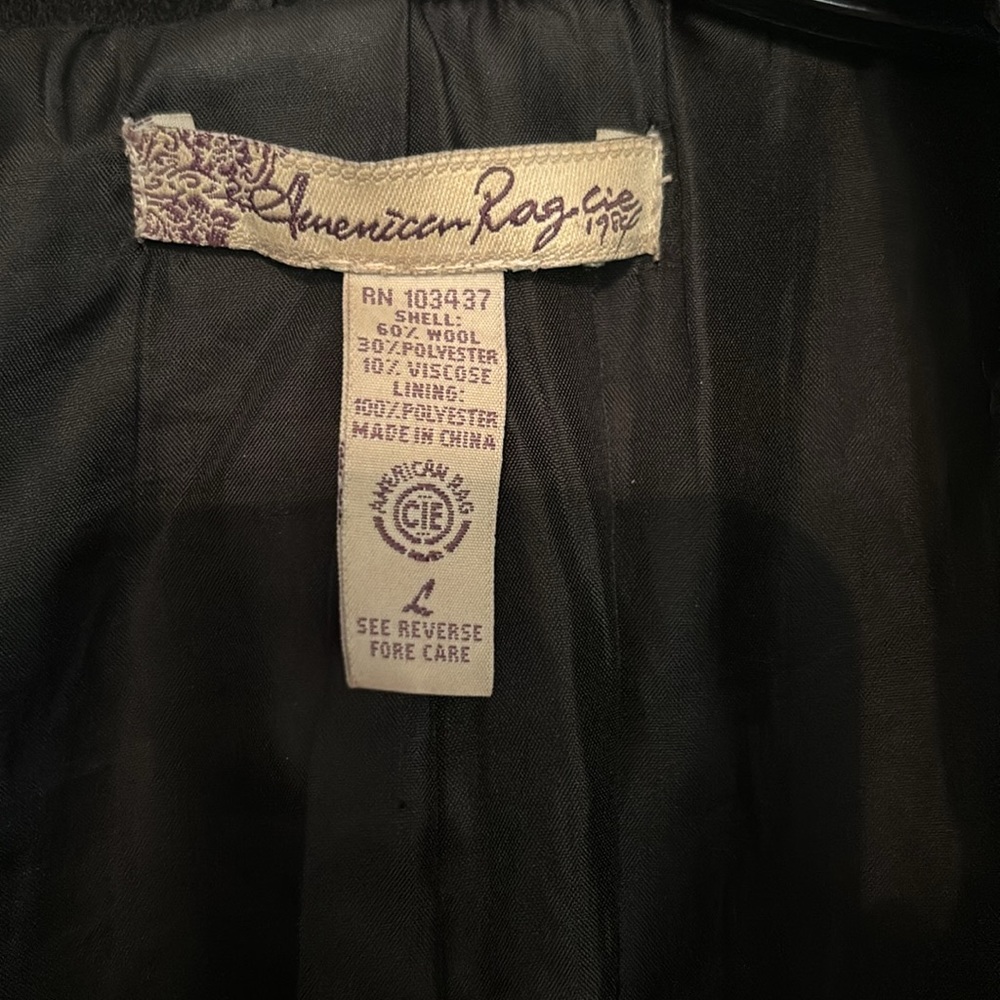 American Rag Coat Large - Picture 3 of 5